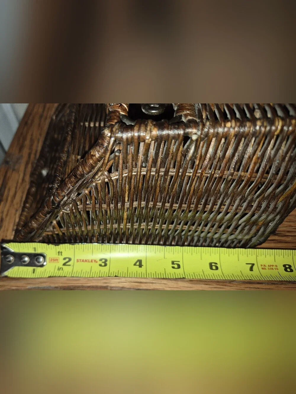Vintage Wicker Storage Lot Of 3